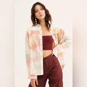 We The Free Chasing Waves Buttondown